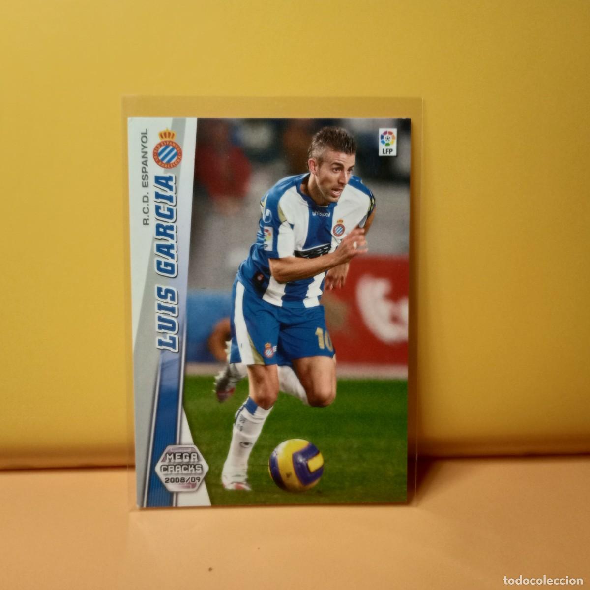 Fu&szlig;ball-Sticker: MEGACRACKS 2008 2009 08 09 R.C.D ESPANYOL LUIS GARC&Iacute;A 124