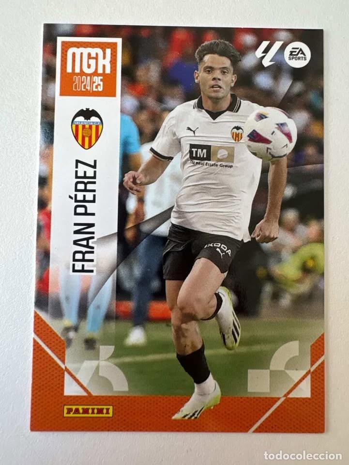Cartes &agrave; collectionner de Football: Carta Fran P&eacute;rez Valencia 338 Megacracks 2024-25