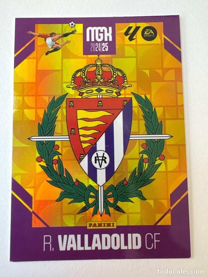 Cartes &agrave; collectionner de Football: Carta Escudo Valladolid 343 Megacracks 2024-25