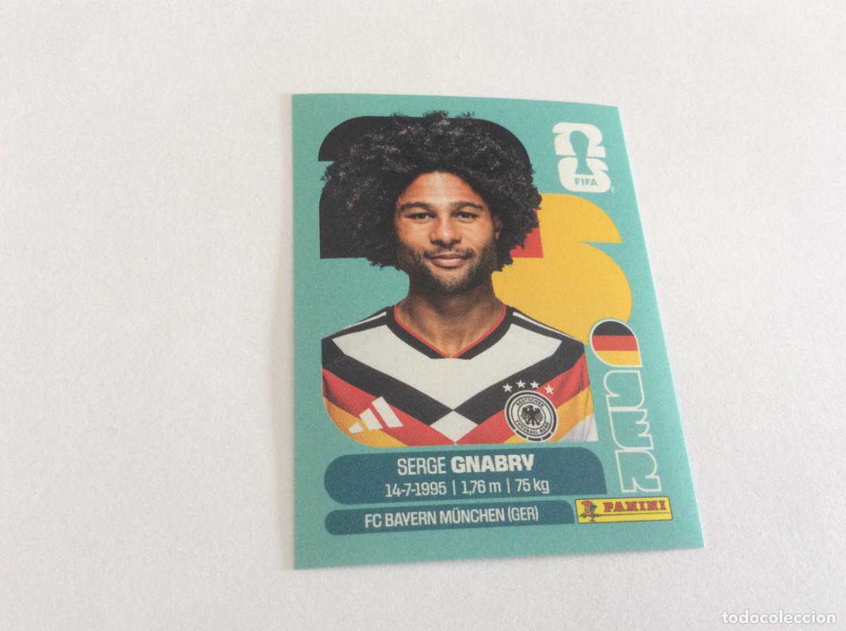 Cartes &agrave; collectionner de Football: GER16 GER 16 Serge Gnabry Alemania Sticker Cromo FIFA World Cup 2026 26 Panini Mundial