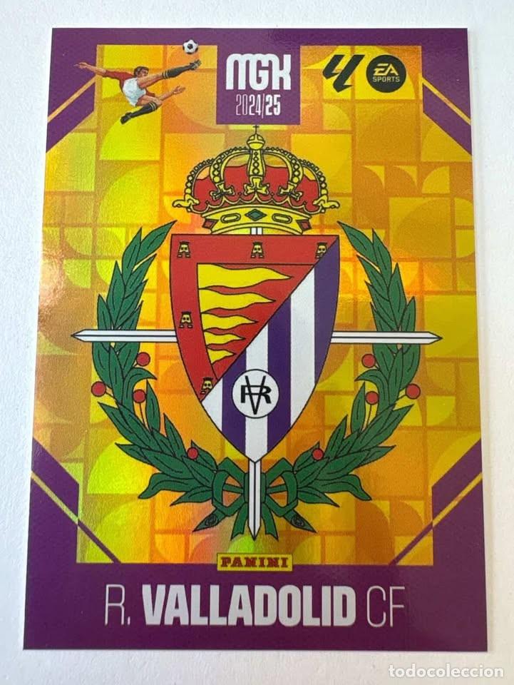 Cartes &agrave; collectionner de Football: Carta Escudo Valladolid 343 Megacracks 2024-25