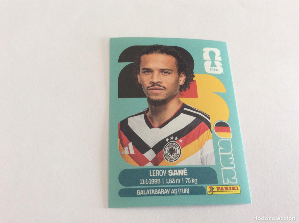 Cartes &agrave; collectionner de Football: GER18 GER 18 Leroy Sane Alemania Sticker Cromo FIFA World Cup 2026 26 Panini Mundial