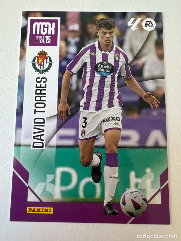 Cartes &agrave; collectionner de Football: Carta David Torres Valladolid 350 Megacracks 2024-25