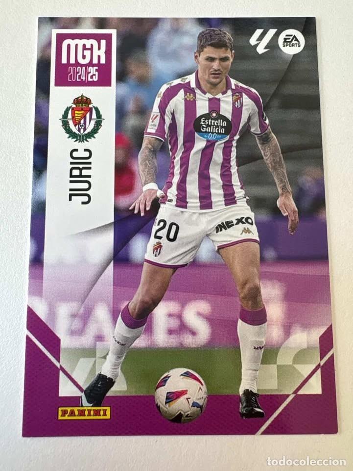 Cromos de f&uacute;tbol: Carta Juric Valladolid 352 Megacracks 2024-25