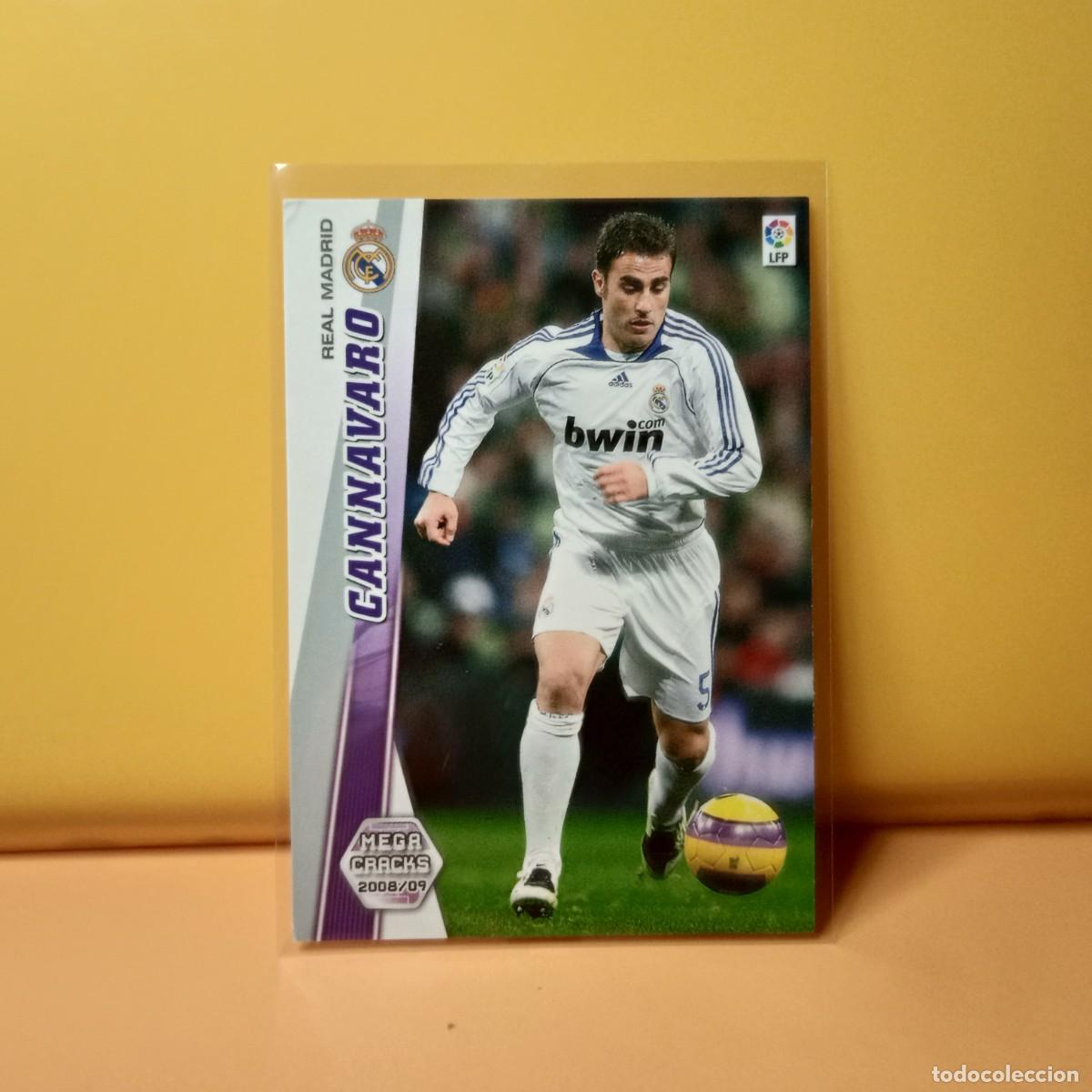 Cromos de f&uacute;tbol: MEGACRACKS 2008 2009 08 09 REAL MADRID CANNAVARO 149