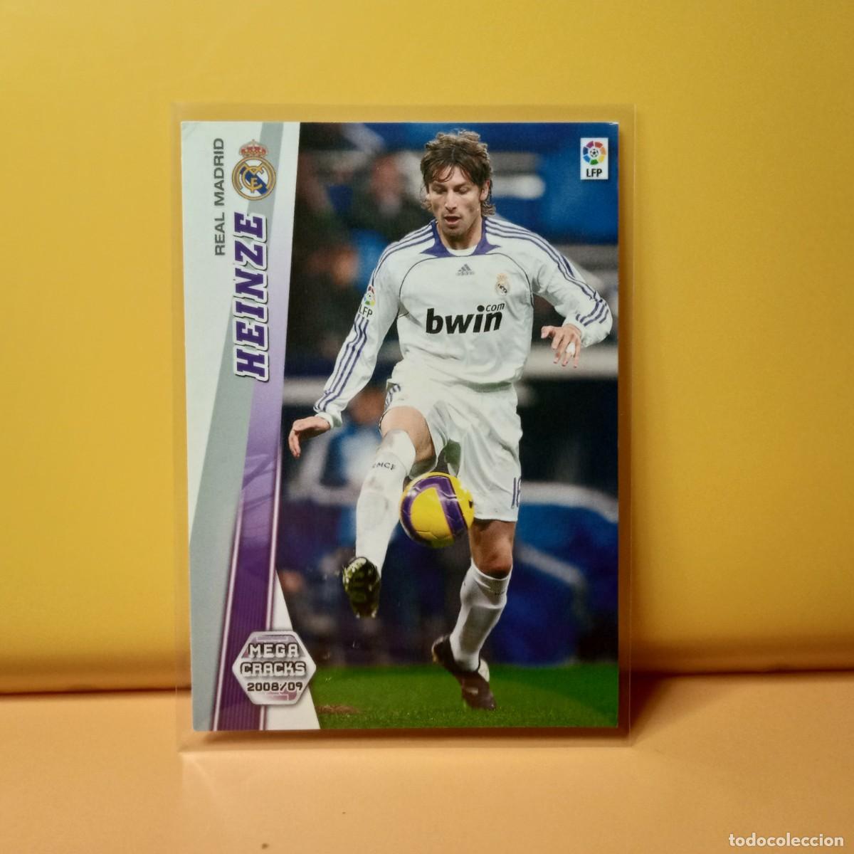 Cromos de f&uacute;tbol: MEGACRACKS 2008 2009 08 09 REAL MADRID HEINZE 151