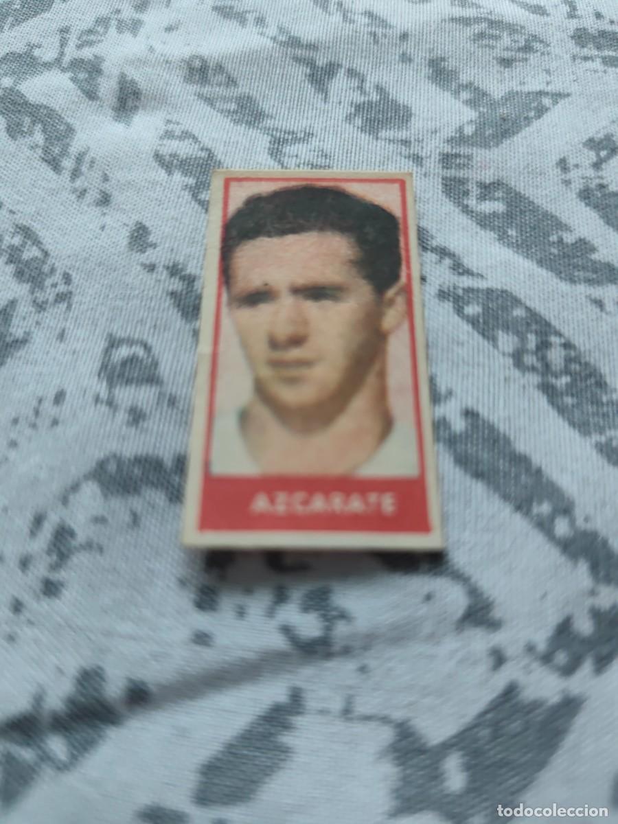 Cromos de f&uacute;tbol: Cromo Palmera AZCARATE ( Real Madrid C.F. )