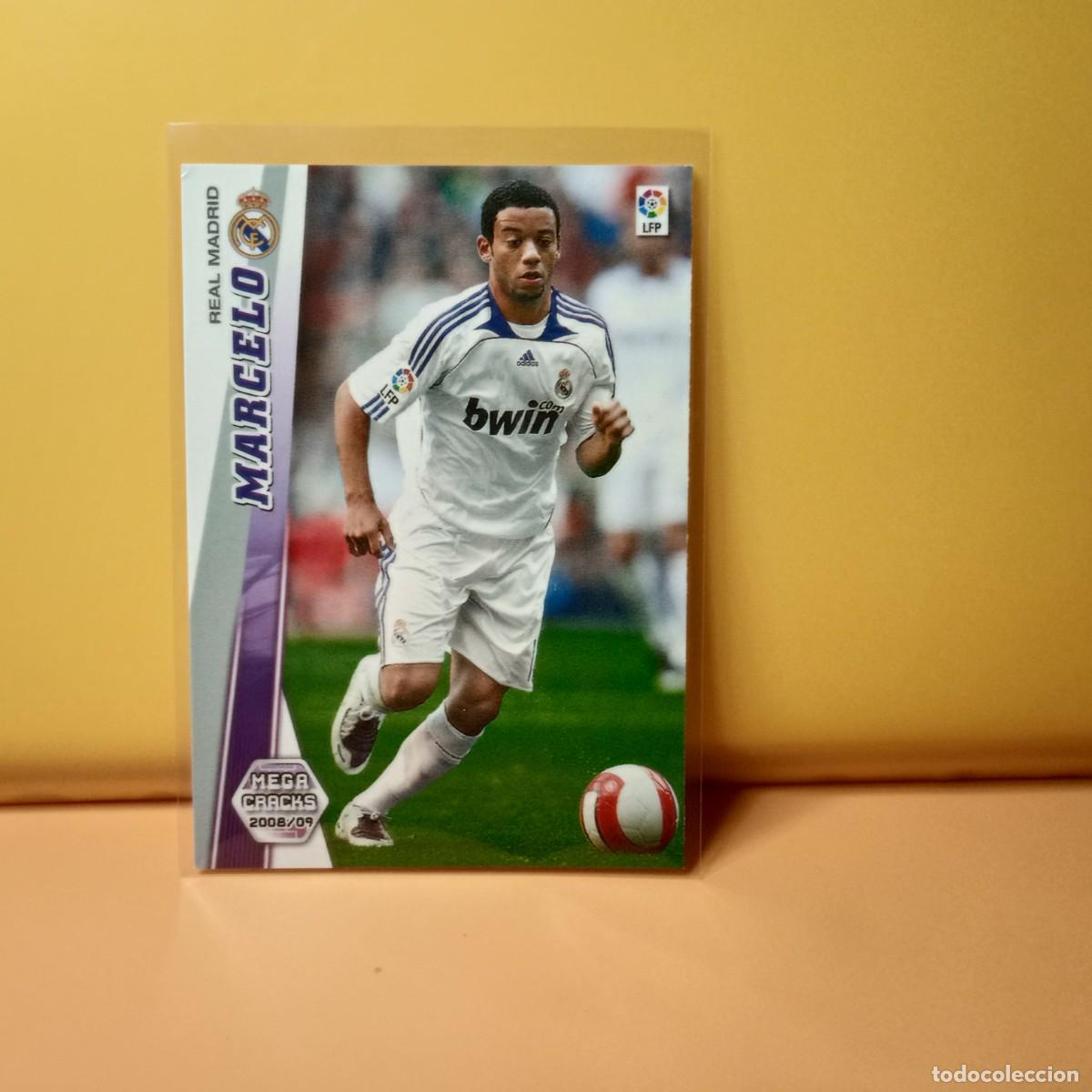 Cromos de f&uacute;tbol: MEGACRACKS 2008 2009 08 09 REAL MADRID MARCELO 152