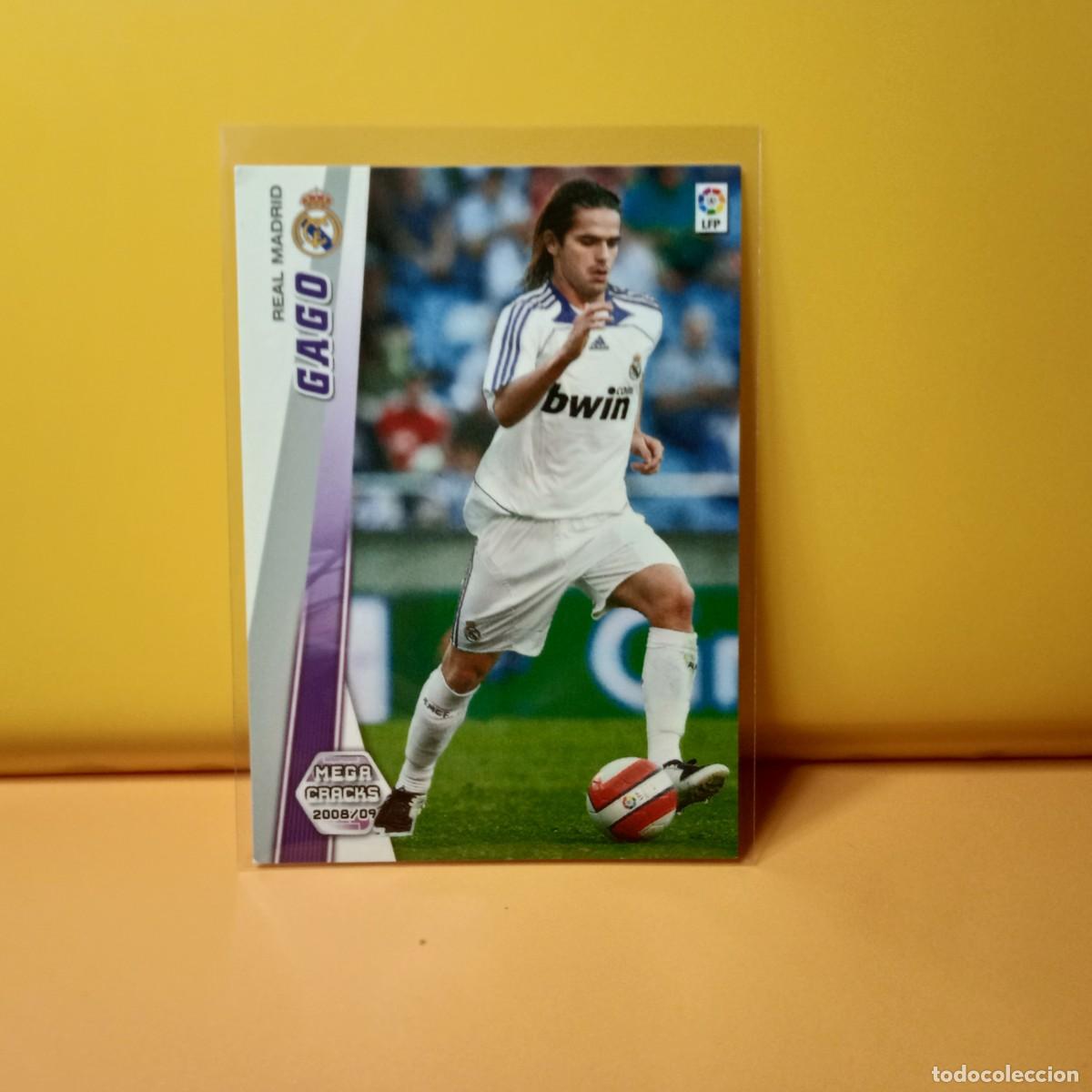Cromos de f&uacute;tbol: MEGACRACKS 2008 2009 08 09 REAL MADRID GAGO 154