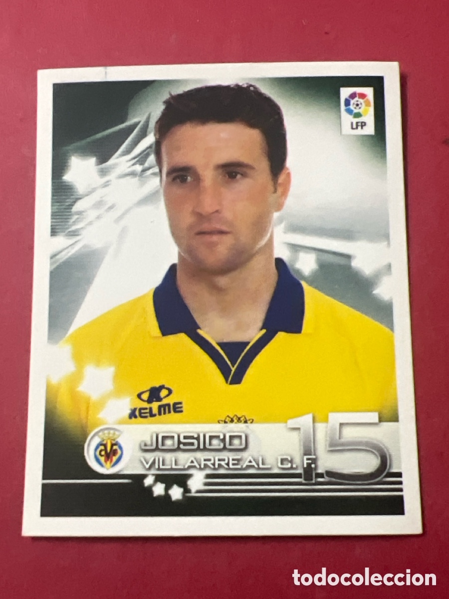Cromos de f&uacute;tbol: A1794. CROMO SUPERLIGA DE ESTRELLAS 2002 2003 02 03 PANINI N 380 JOSICO VILLARREAL SIN PEGAR