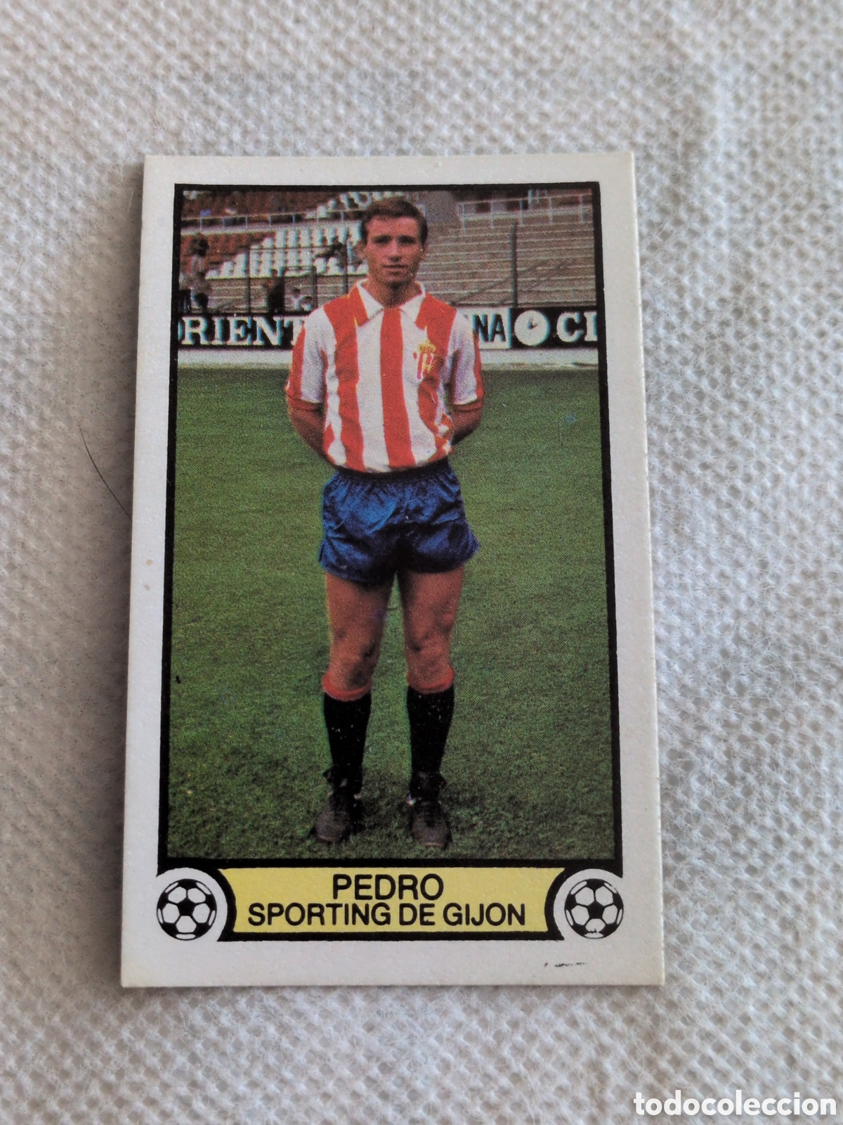 Figurine di Calcio: L2 PEDRO SPORTING DE GIJON FICHAJE 21 LIGA ESTE 1979 1980 79 80 RECUPERADO