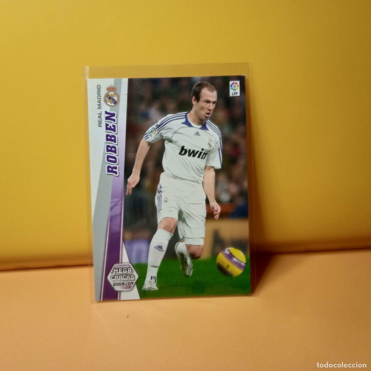 Cromos de f&uacute;tbol: MEGACRACKS 2008 2009 08 09 REAL MADRID ROBBEN 159