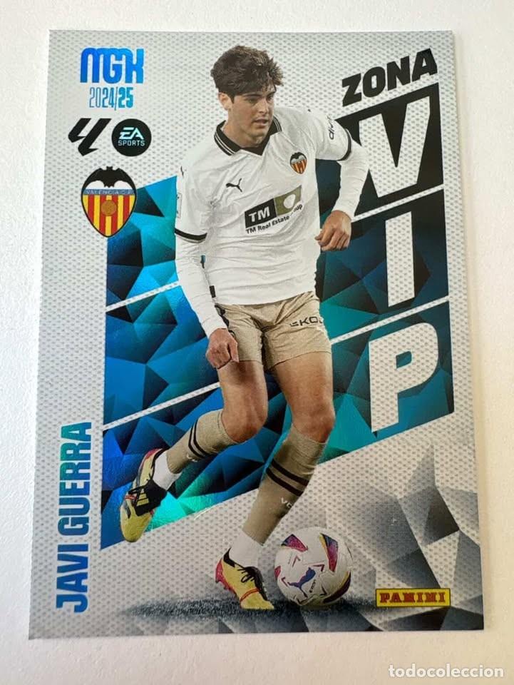 Figurine di Calcio: Carta Javi Guerra Valencia Zona Vip 395 Megacracks 2024-25