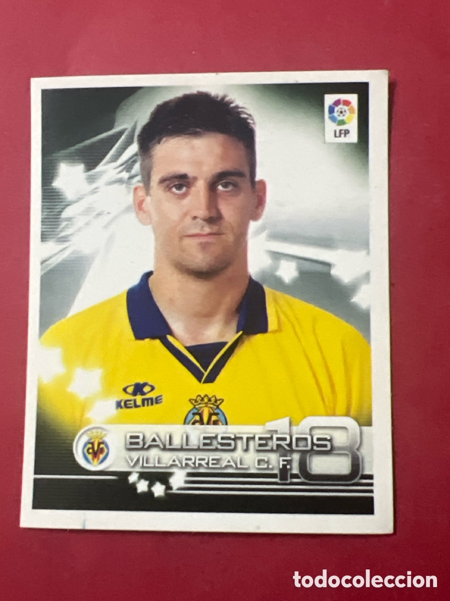 Figurine di Calcio: A1797. 375 BALLESTEROS VILLARREAL PANINI 2002 2003 FUTBOL SUPERLIGA 02 03 - SIN PEGAR