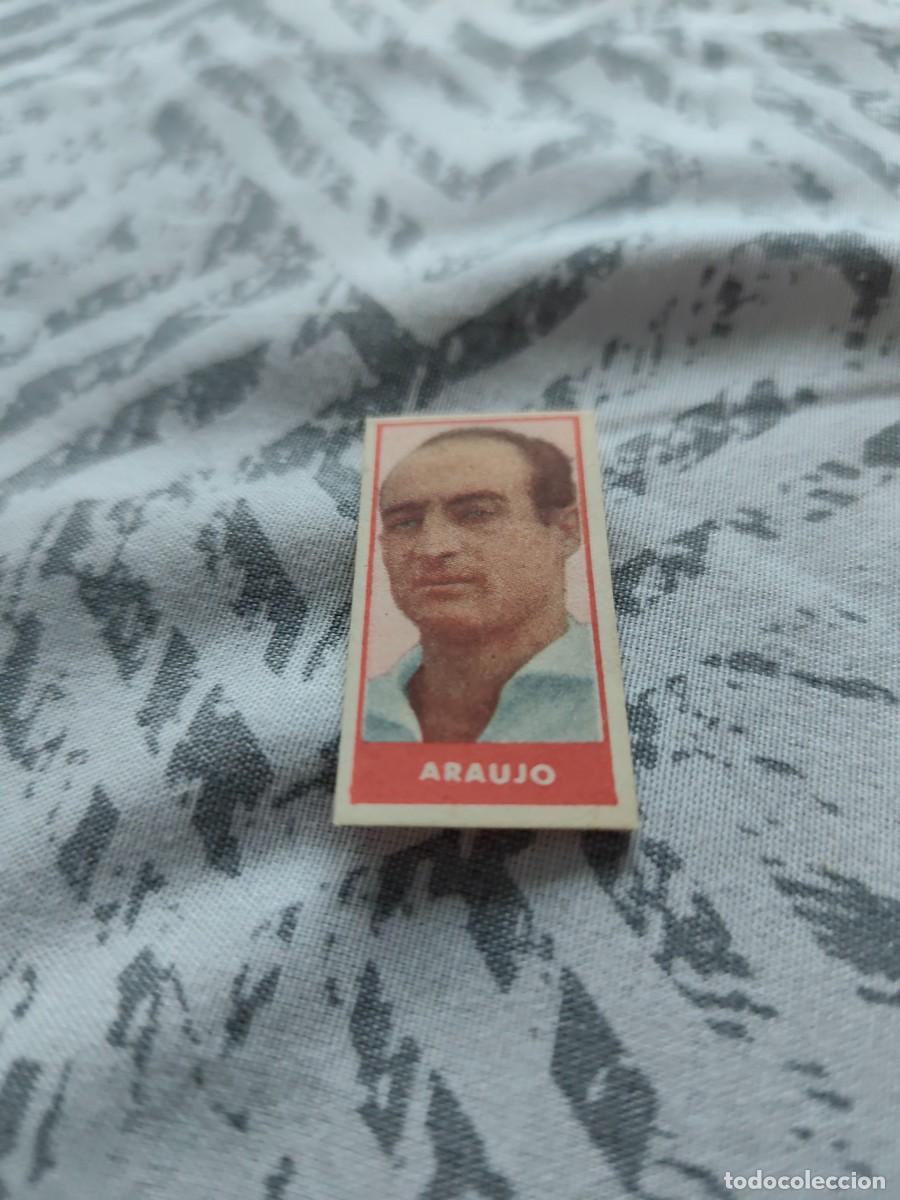 Cromos de f&uacute;tbol: Cromo Palmera Araujo Sevilla