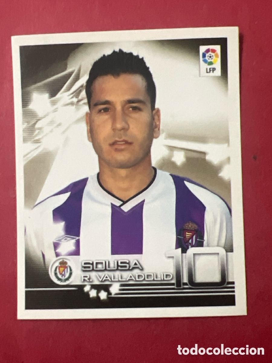 Cromos de f&uacute;tbol: A1799. CROMO SUPERLIGA DE ESTRELLAS 2002 2003 02 03 PANINI N 364 SOUSA VALLADOLID SIN PEGAR