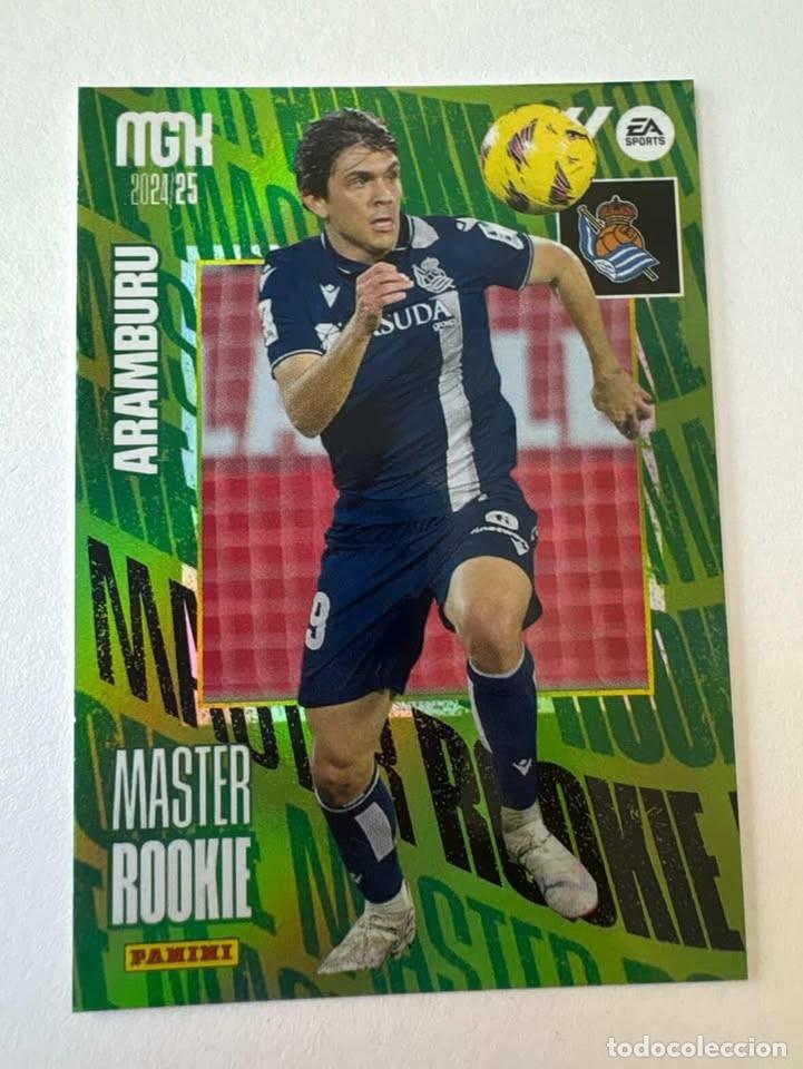 Cromos de Futebol: Carta Aramburu Real Sociedad Master Rookie 407 Megacracks 2024-25
