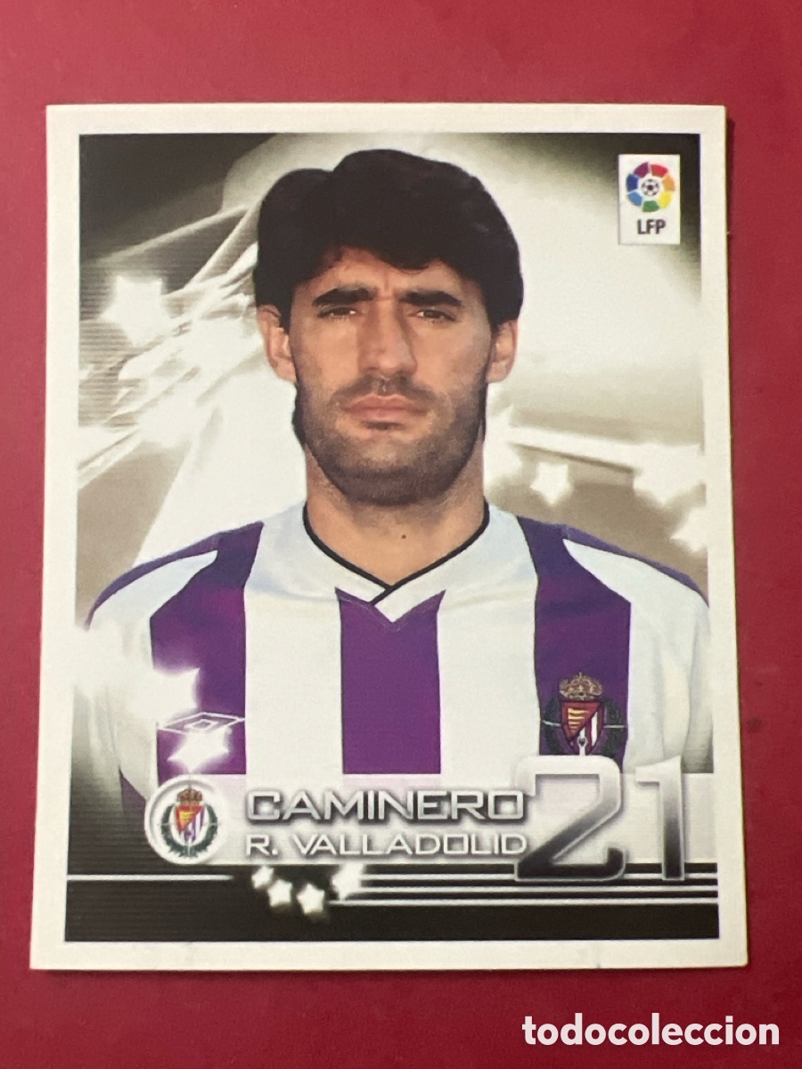 Cromos de f&uacute;tbol: A1801. CROMO SUPERLIGA DE ESTRELLAS 2002 2003 02 03 PANINI N 359 CAMINERO VALLADOLID SIN PEGAR