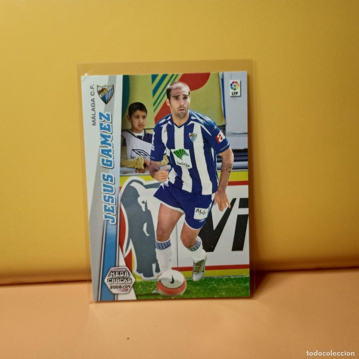 Cromos de f&uacute;tbol: MEGACRACKS 2008 2009 08 09 M&Aacute;LAGA C.F JESUS GAMEZ 165