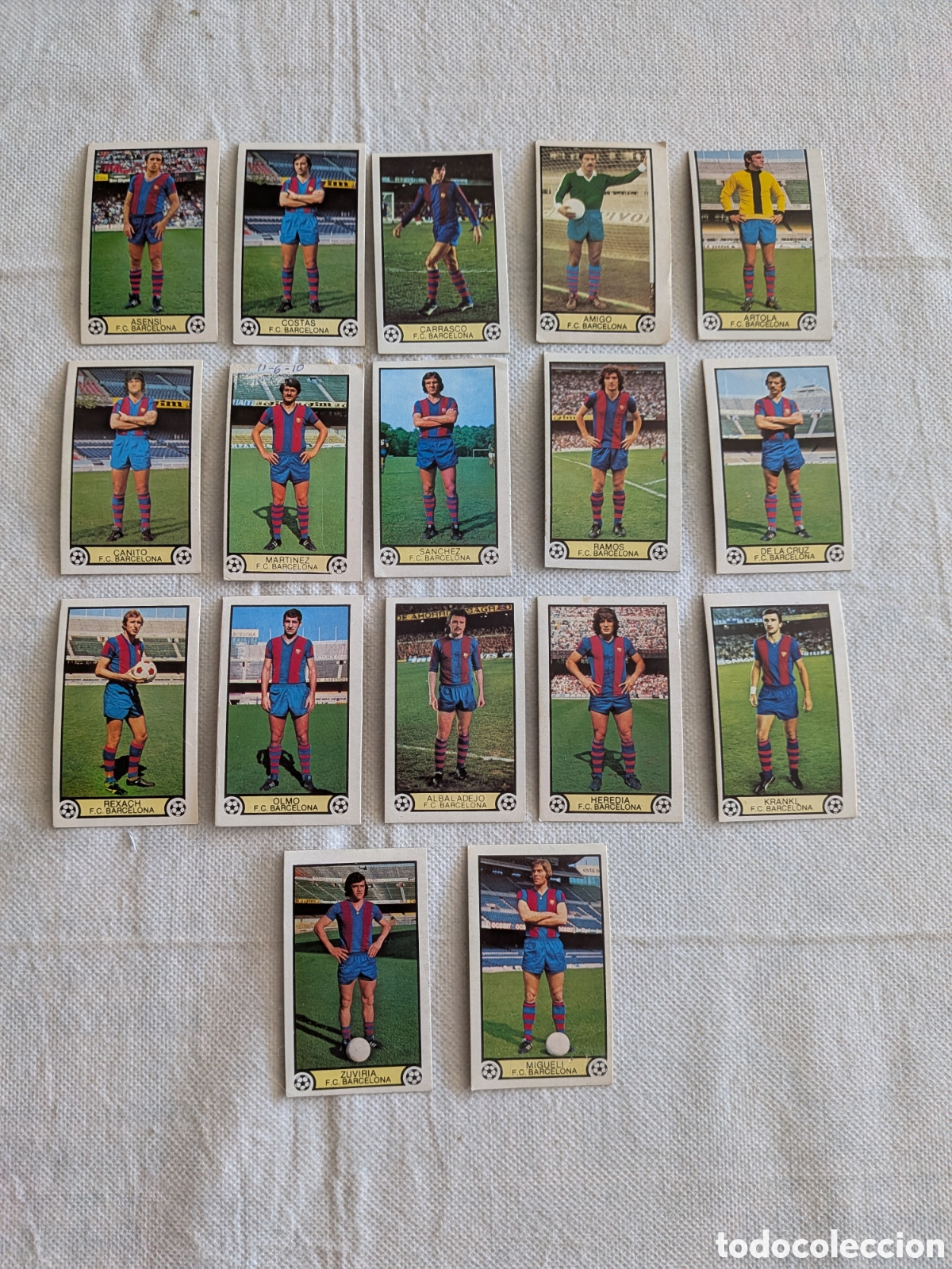 Football Stickers: CROMOS LIGA 79-80. BARCELONA BAR&Ccedil;A 17 CROMOS DIFERENTES. ED. ESTE