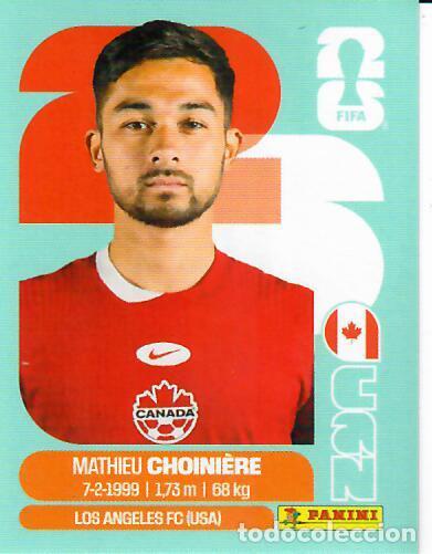 Cromos de f&uacute;tbol: CROMO PANINI MUNDIAL WORLD CUP 2026 - CAN 15 - CHOINI&Eacute;RE - CANAD&Aacute;