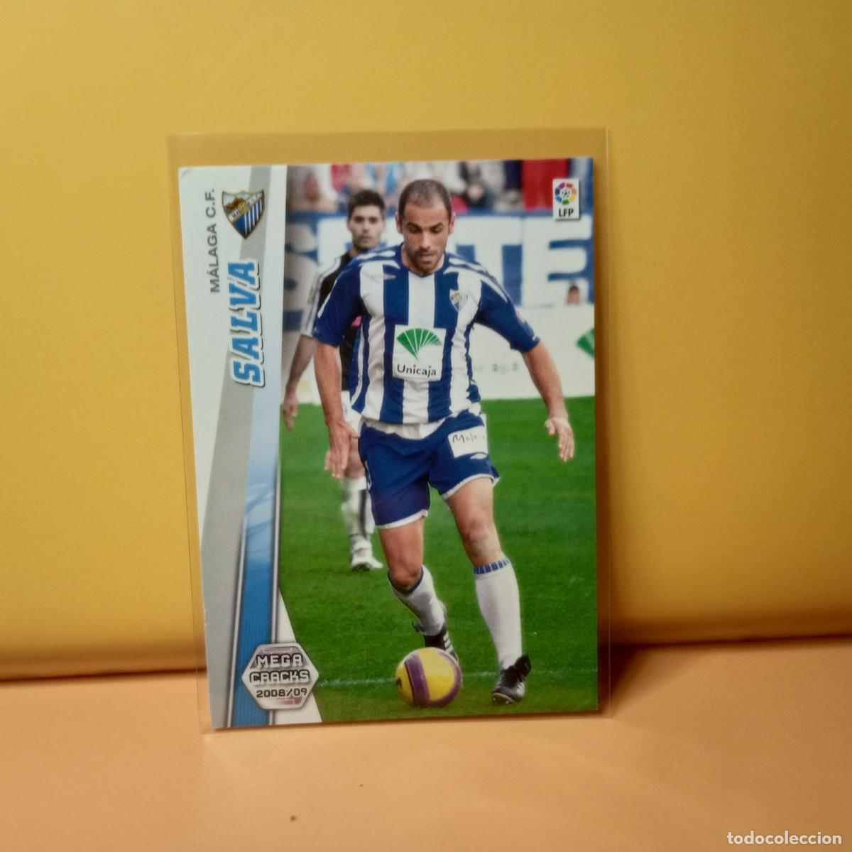 Cromos de f&uacute;tbol: MEGACRACKS 2008 2009 08 09 M&Aacute;LAGA C.F SALVA 180