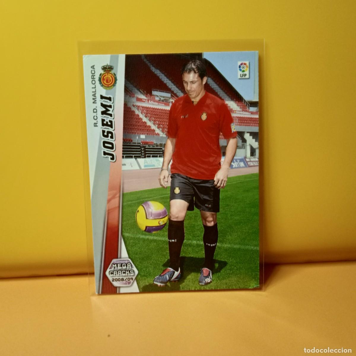 Cromos de f&uacute;tbol: MEGACRACKS 2008 2009 08 09 R.C.D MALLORCA JOSEMI 183