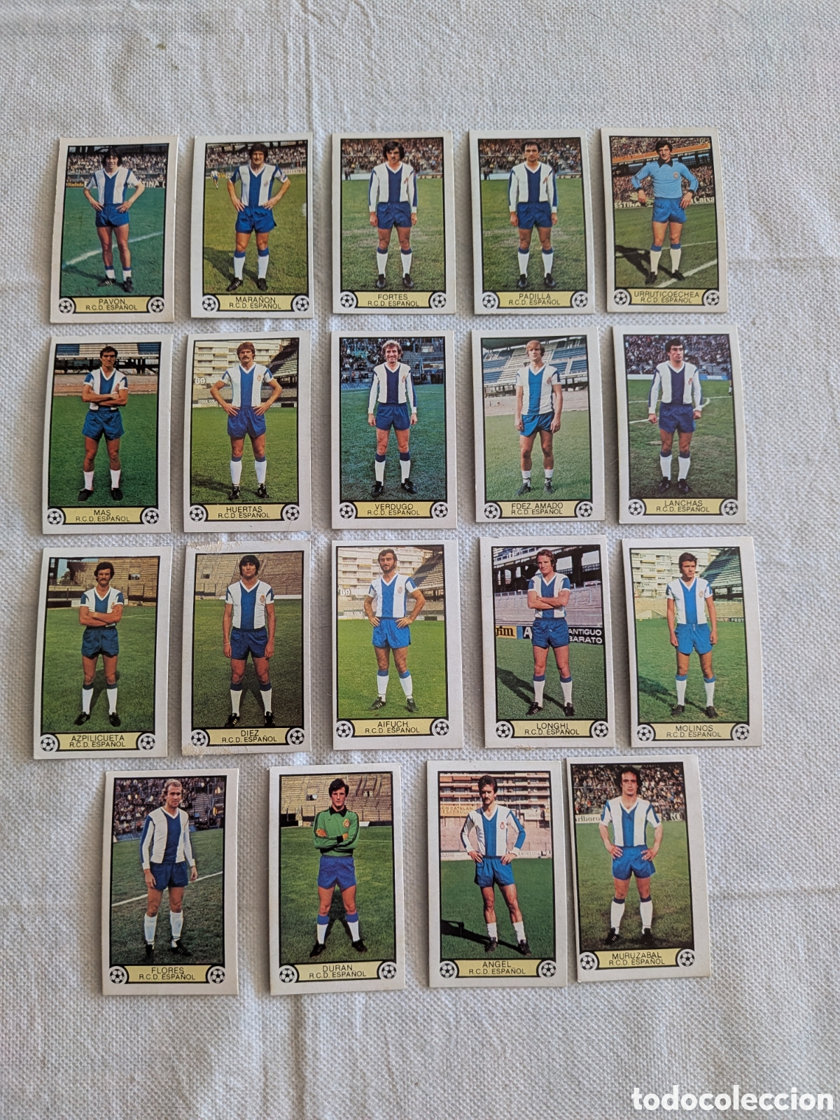 Cromos de Futebol: CROMOS LIGA 79-80. ESPA&Ntilde;OL 19 CROMOS DIFERENTES. ED. ESTE. SIN PEGAR