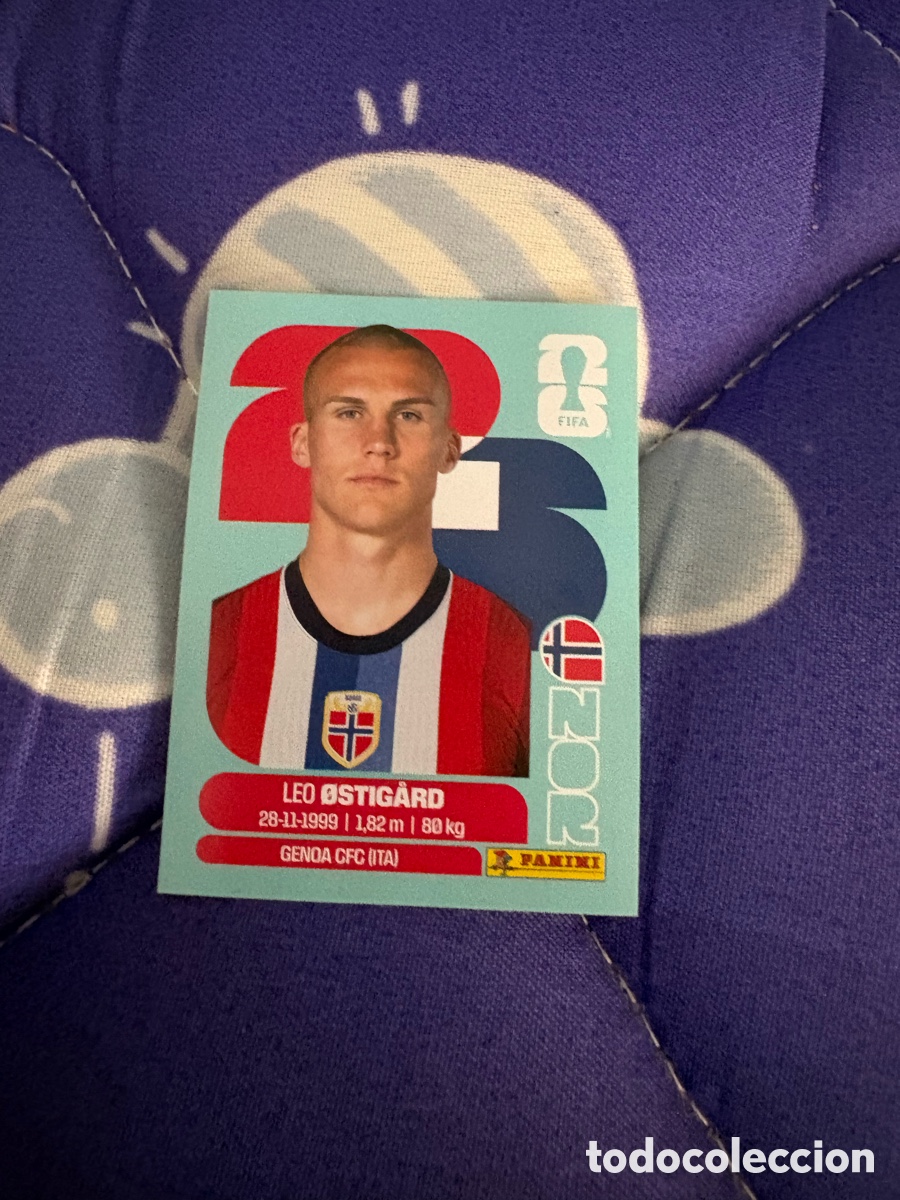 Cromos de f&uacute;tbol: NOR 4 NOR4 LEO OSTIGARD NORUEGA ⚽ PANINI FIFA MUNDIAL WORLD CUP 26 2026 STICKER ⚽