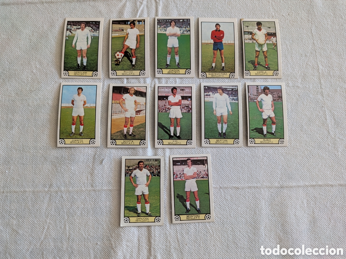 Cromos de Futebol: CROMOS LIGA 79-80. SEVILLA 12 CROMOS DIFERENTES. ED. ESTE