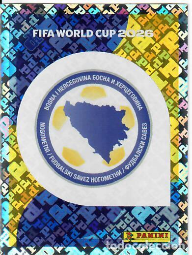Cromos de f&uacute;tbol: CROMO PANINI MUNDIAL WORLD CUP 2026 - BIH 1 - ESCUDO - BOSNIA HERZEGOVINA