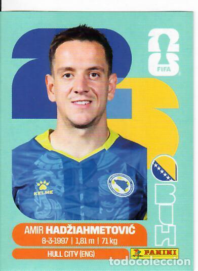 Football Stickers: CROMO PANINI MUNDIAL WORLD CUP 2026 - BIH 8 - HADZIAHMETOVIC - BOSNIA HERZEGOVINA
