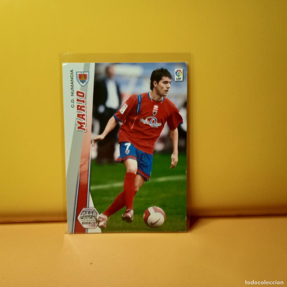 Football Stickers: MEGACRACKS 2008 2009 08 09 C.D NUMANCIA MARIO 211
