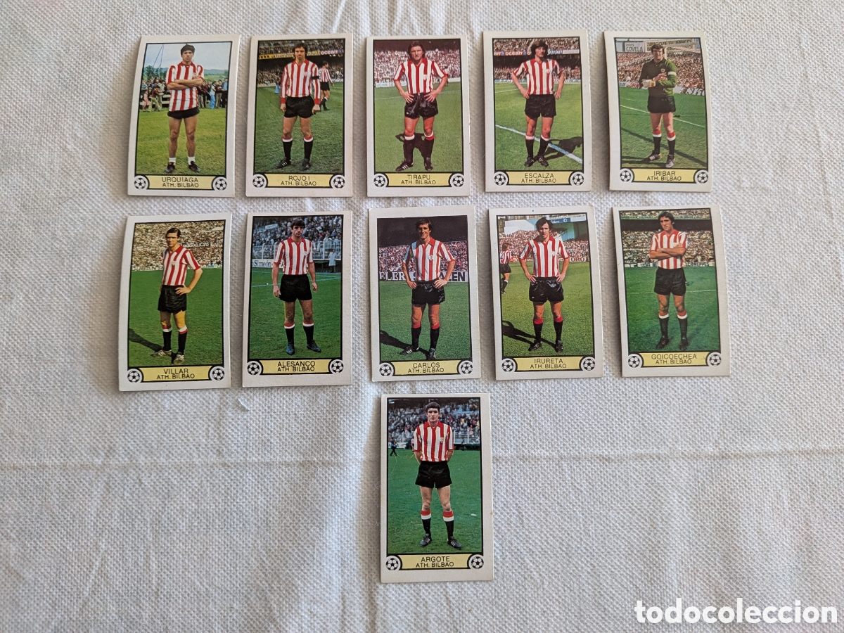 Cromos de Futebol: CROMOS LIGA 79-80. ATH.BILBAO 11 CROMOS DIFERENTES. ED. ESTE