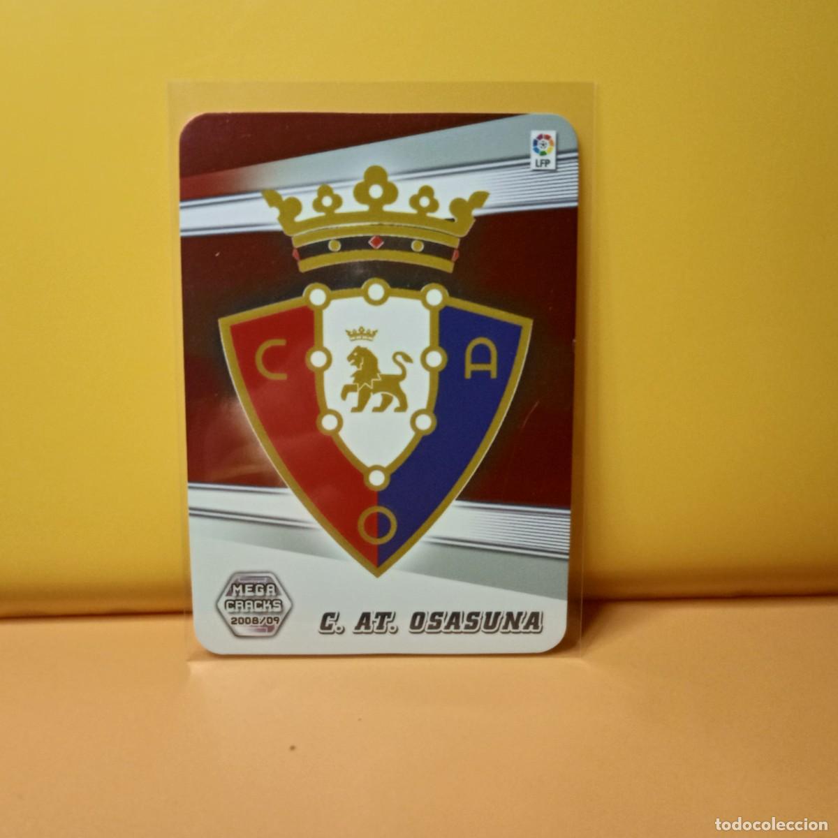 Cromos de f&uacute;tbol: MEGACRACKS 2008 2009 08 09 C AT OSASUNA ESCUDO 217