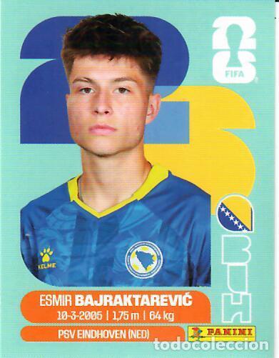 Cromos de f&uacute;tbol: CROMO PANINI MUNDIAL WORLD CUP 2026 - BIH 15 - BAJRAKTAREVIC - BOSNIA HERZEGOVINA
