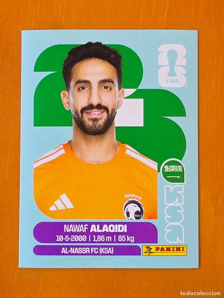 Cromos de f&uacute;tbol: KSA 2 Nawaf Alaqidi, Arabia Saud&iacute;, Panini FIFA World Cup Mundial 2026 Sticker