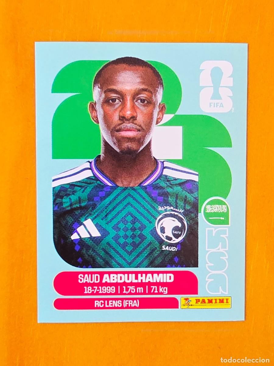 Cromos de f&uacute;tbol: KSA 4 Saud Abdulhamid, Arabia Saud&iacute;, Panini FIFA World Cup Mundial 2026 Sticker