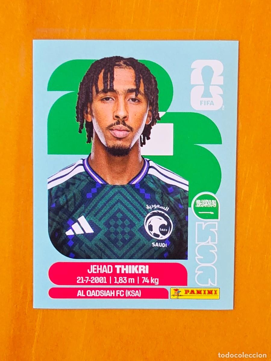 Cromos de f&uacute;tbol: KSA 6 Jehad Thkiri, Arabia Saud&iacute;, Panini FIFA World Cup Mundial 2026 Sticker