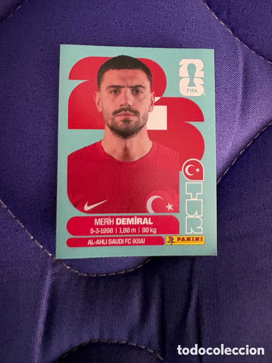 Cromos de f&uacute;tbol: TUR 7 TUR7 MERIH DEMIRAL TURQUIA ⚽ PANINI FIFA MUNDIAL WORLD CUP 26 2026 STICKER ⚽