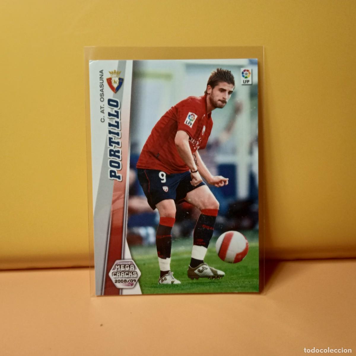 Cromos de f&uacute;tbol: MEGACRACKS 2008 2009 08 09 C AT OSASUNA PORTILLO 234