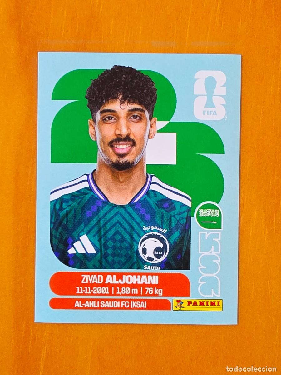 Cromos de f&uacute;tbol: KSA 10 Ziyad Aljohani, Arabia Saud&iacute;, Panini FIFA World Cup Mundial 2026 Sticker