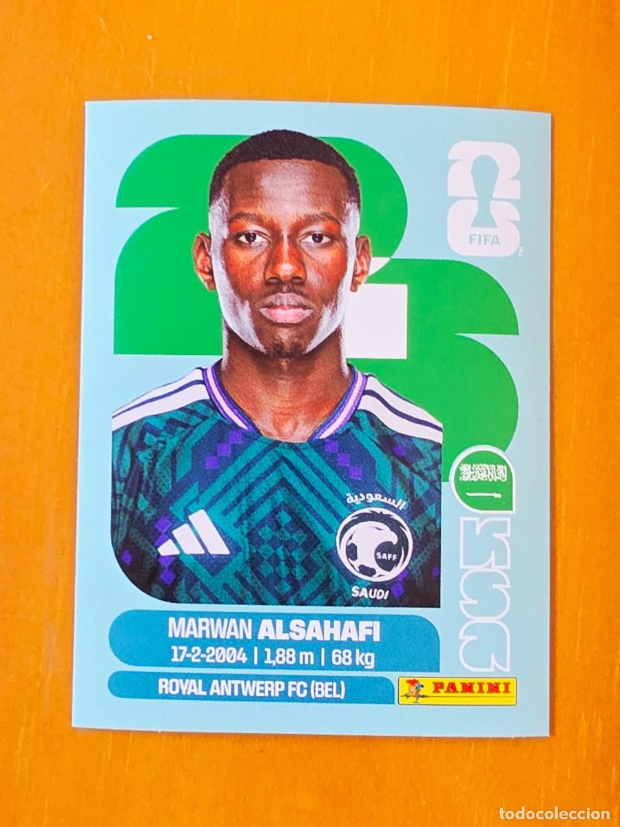 Cromos de f&uacute;tbol: KSA 15 Marwan Alsahafi, Arabia Saud&iacute;, Panini FIFA World Cup Mundial 2026 Sticker