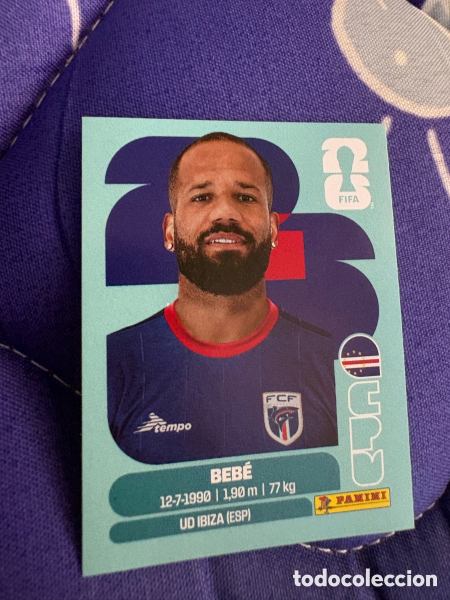 Cromos de f&uacute;tbol: OFFICIAL STICKER COLLECTION WORLD CUP MUNDIAL 2026 - CABO VERDE N&ordm; 20 BEBE