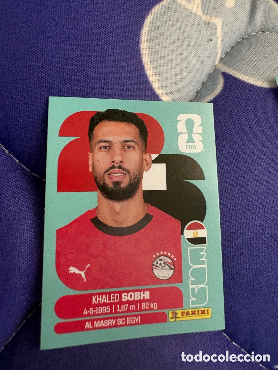 Cromos de f&uacute;tbol: EGY 6 Khaled Sobhi, Egipto, Panini FIFA World Cup Mundial 2026 Sticker
