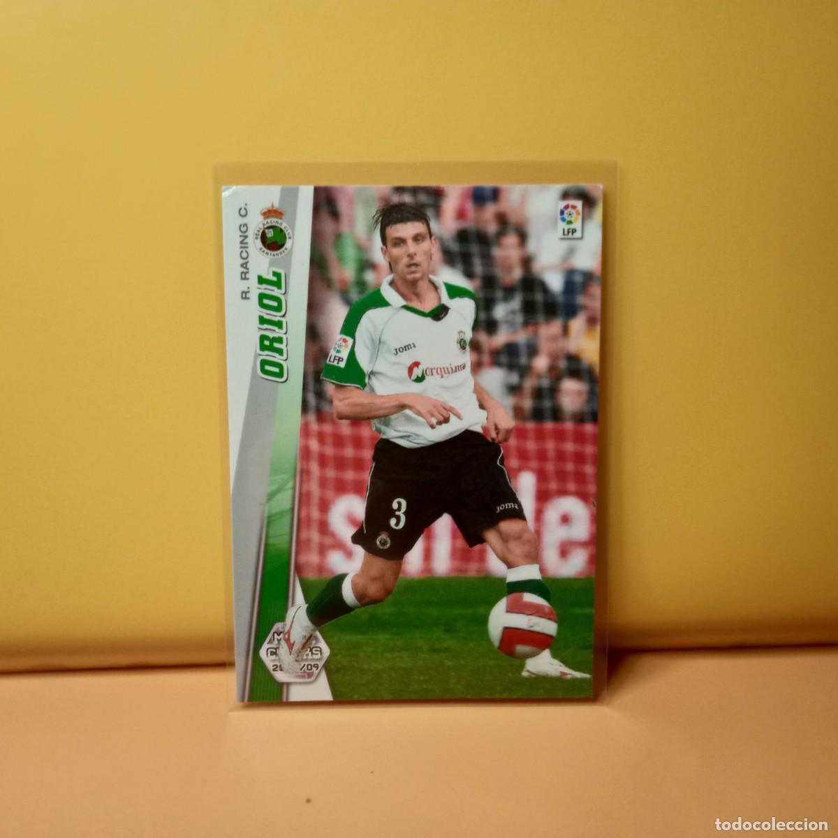 Cromos de f&uacute;tbol: MEGACRACKS 2008 2009 08 09 RACING DE SANTANDER ORIOL 238