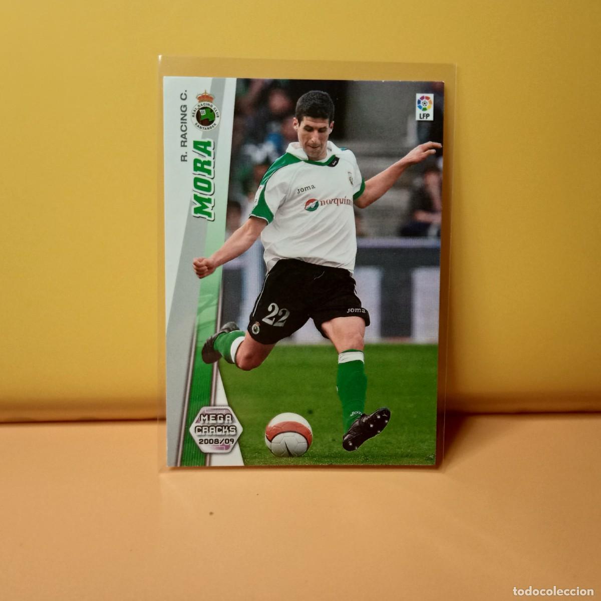 Cromos de f&uacute;tbol: MEGACRACKS 2008 2009 08 09 RACING DE SANTANDER MORA 239