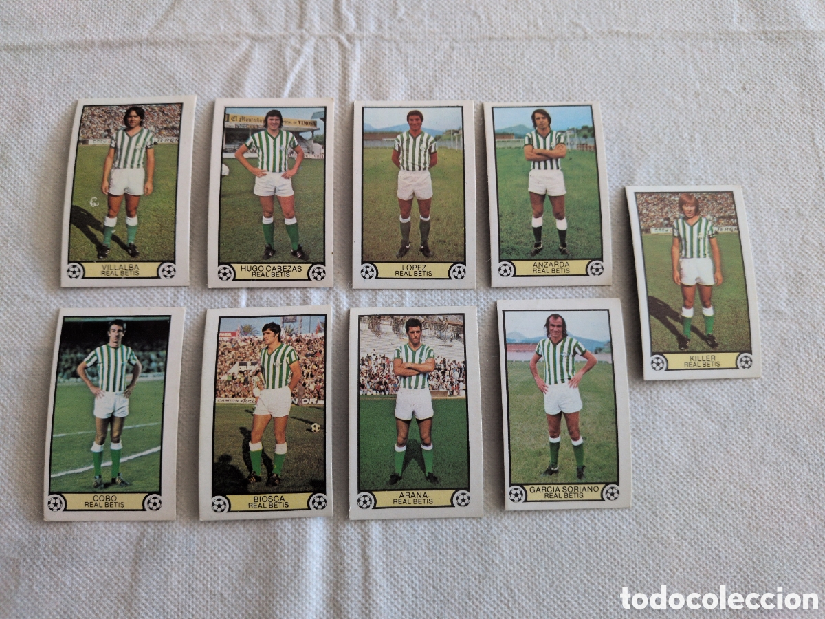 Cromos de Futebol: CROMOS LIGA 79-80. BETIS 9 CROMOS DIFERENTES. ED. ESTE. SIN PEGAR