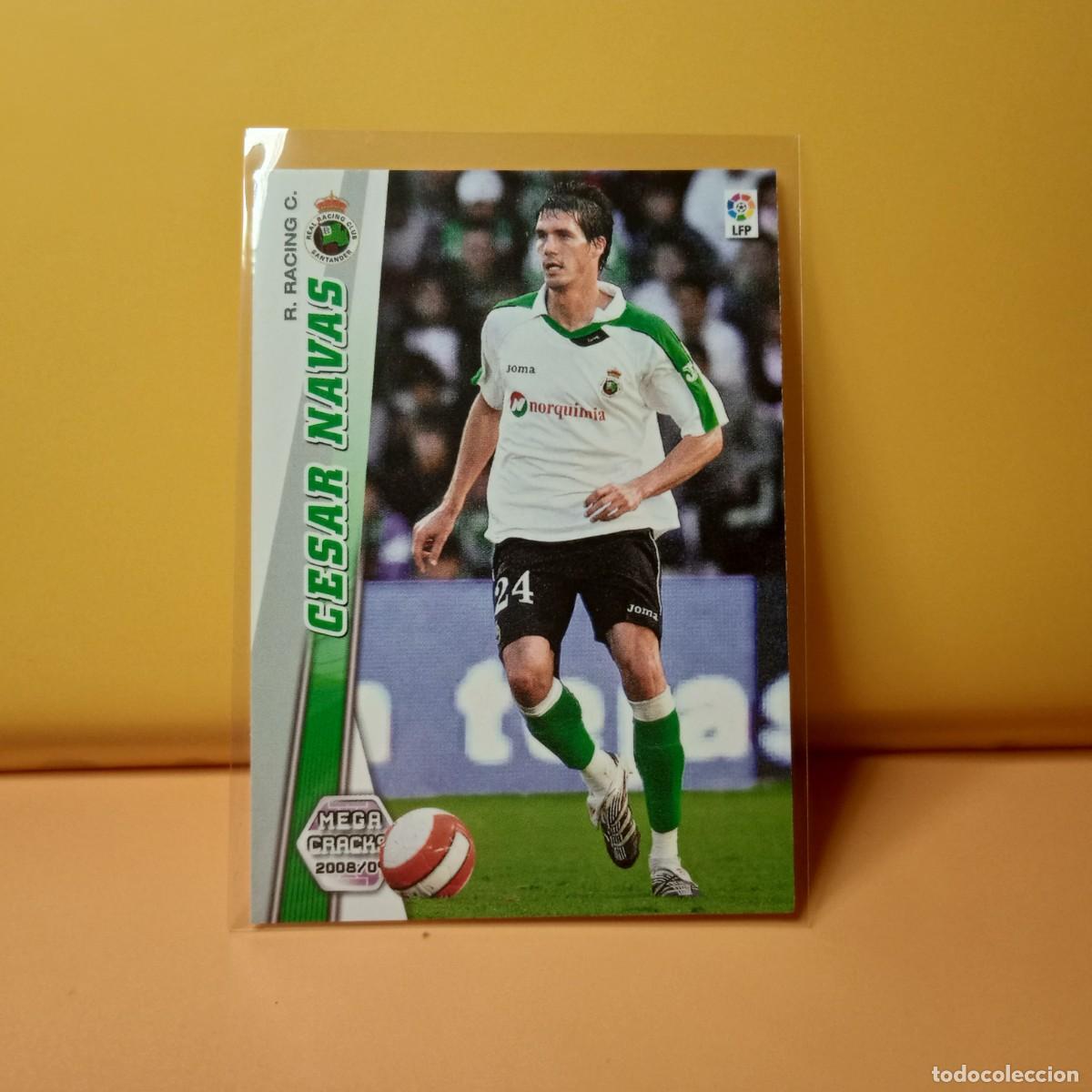 Cromos de f&uacute;tbol: MEGACRACKS 2008 2009 08 09 RACING DE SANTANDER CESAR NAVAS 241