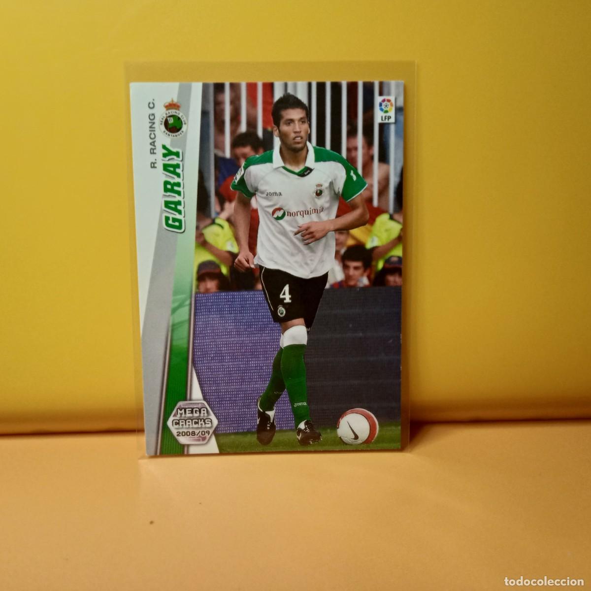 Cromos de f&uacute;tbol: MEGACRACKS 2008 2009 08 09 RACING DE SANTANDER GARAY 240